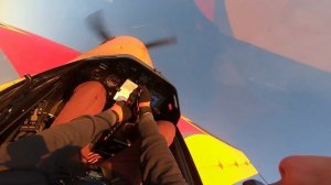 Зимний тренировочный полет на Су-31м