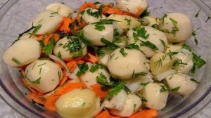 Куриная голень с овощами