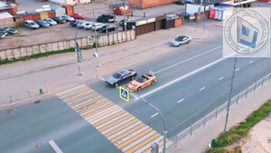 Toyota Supra от Витька (+Санька) из фильма Форсаж 1 оранж. Проверка на прочность подвески и бамперов