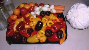 Очень Вкусные Фаршированные Болгарские Перцы на Зиму с Капустой Без Стерилизации.