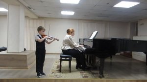 "Старинная французская песенка" обработка Ж.Векерлена.