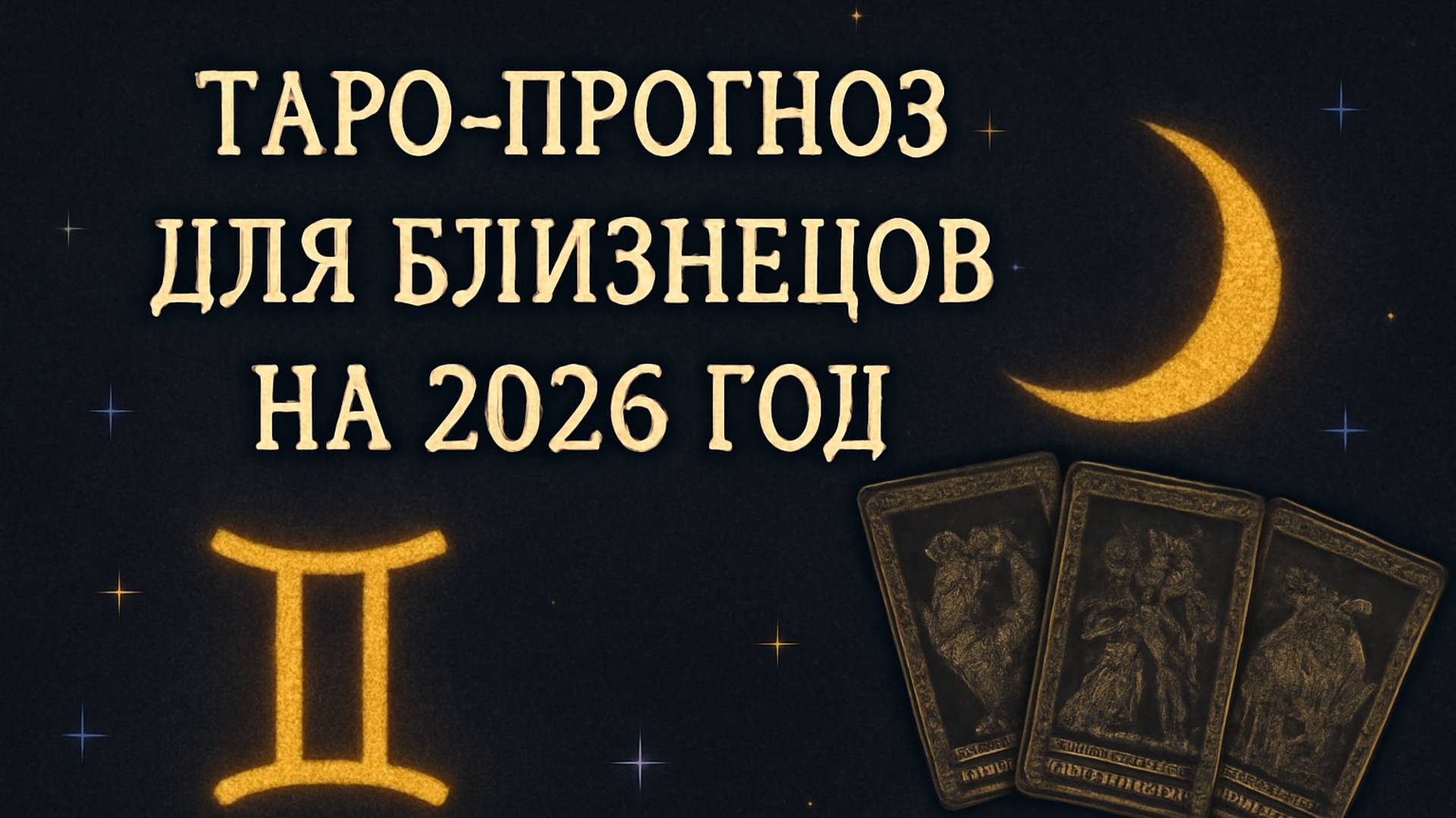 «Таро-прогноз для Близнецов на 2026 год — судьбоносные перемены, любовь, деньги и путь души»