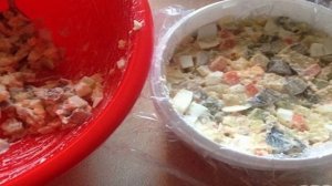 Салат Пенёк