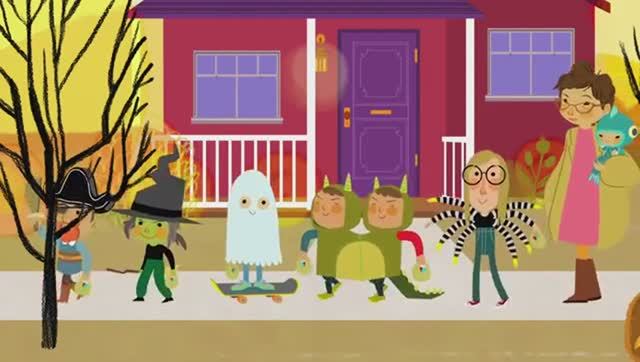 Goodbye, My Friends _ Super Simple Songs - английские песни для детей на хэллоуин