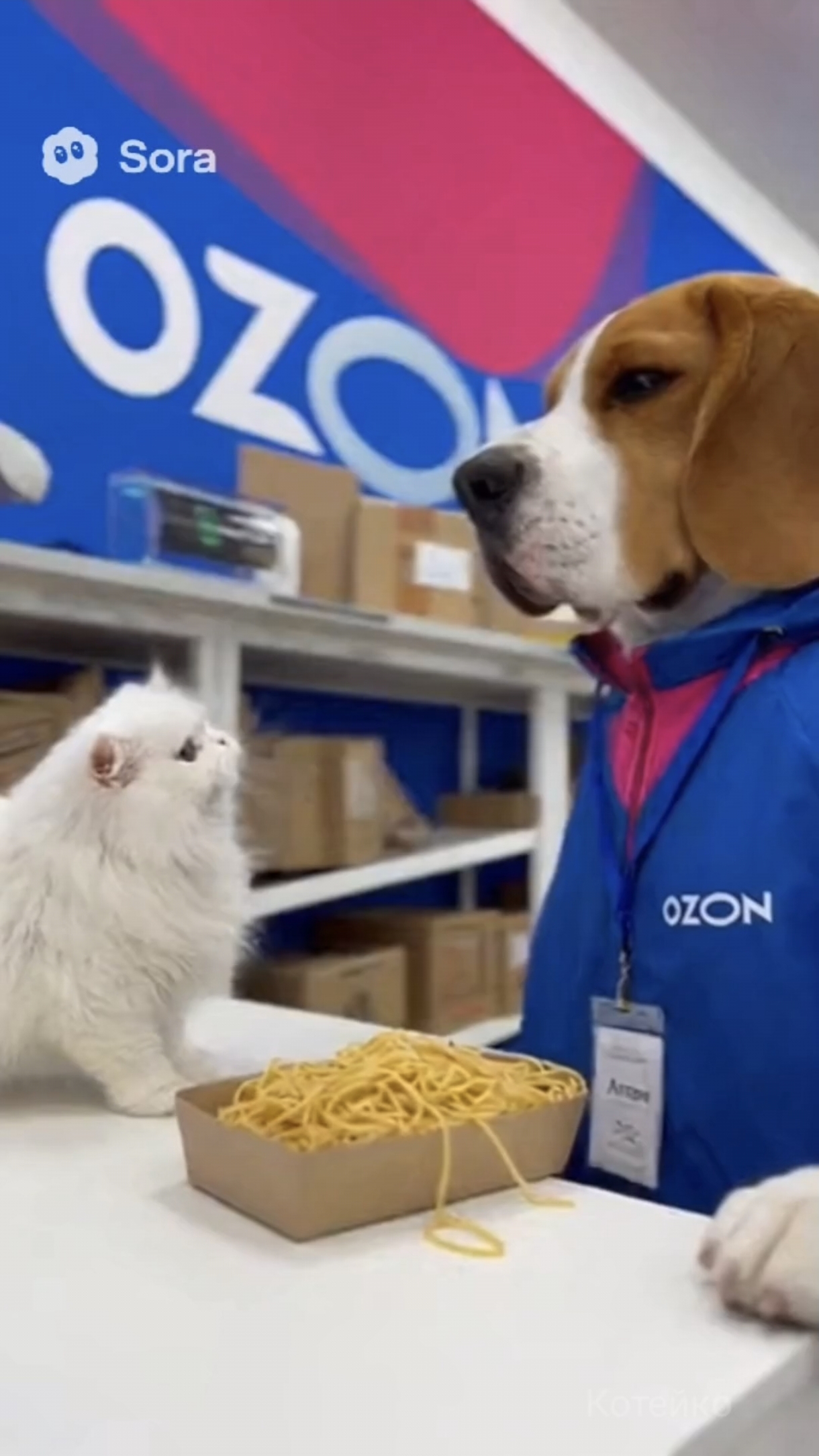 Котейко в "Озоне": Выдали не тот корм 😾 Сериал "Котейко". Эпизод 1.