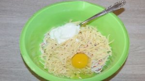 Оладьи из крабовых палочек