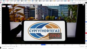 Обзор ММВБ и акции СУРГУТ ПРЕФ.