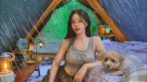 ☔️ в лесу сыпятся водяные бомбы | Блинчики с креветками и рисовым вином | Арбузная стружка льда