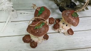 Игрушки из ваты.