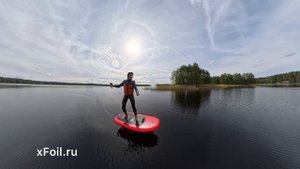 Вспомним, как это было – первые шаги на электрофойле xFoil! ✨🏄