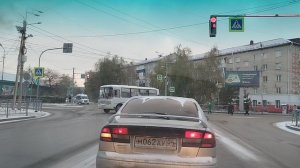 Первый снег.Еду и болтаю, очередной трёп про Монетизацию на Рутюб