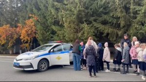 Посещение детьми музея Госавтоинспекции МВД по РМ