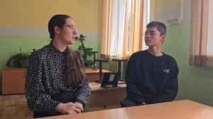 Молодые учителя- Егор Бурик и Татьяна Чурова.