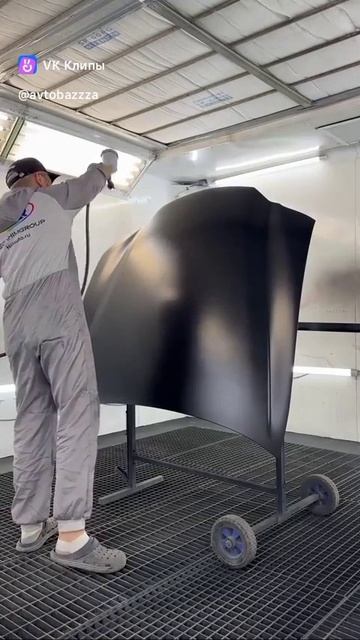 как правильно покрасить капот