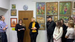 В НДХШ проводится проект МКиТ МО: «Моя первая выставка» и «Учитель и ученик».