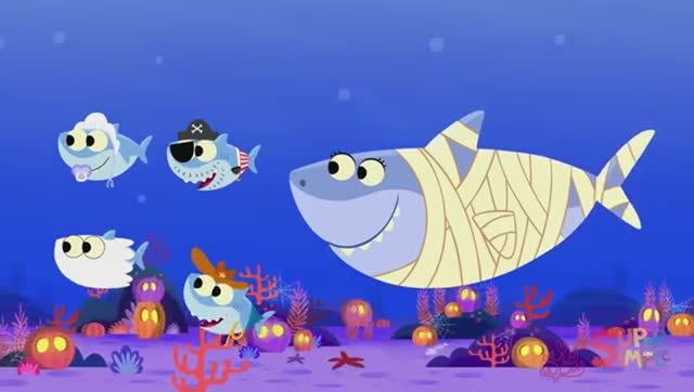 Baby Shark Halloween_ Super Simple Songs - английские песни для детей на хэллоуин