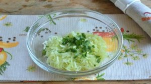 Пышные оладьи из кабачков