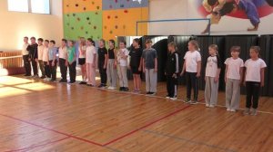 ОСОШ №1. Физкультура _ "Игровые упражнения в футболе" 4б