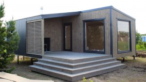 Модульный дом - баня 8х6м