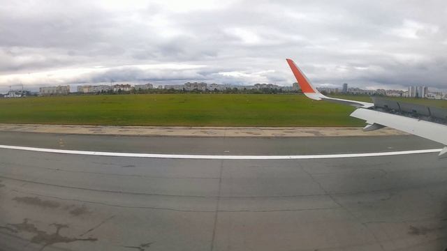 Посадка в пасмурном Омске