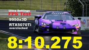Assetto Corsa Competizione Nordschleife Hotlap 8:10.275 ! + FPS TEST!
