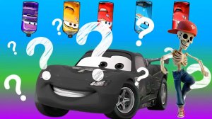 Угадай тени от автомобилей какой баллончик с аэрозолем подойдет больше всего？ 🎨✨🧩