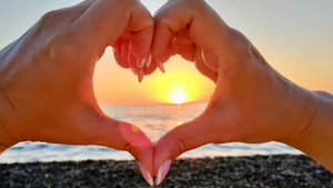 Закат. Кудепста. Пляж. Сочи. 6 октября 2025 год.