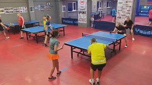 Iф. Виноградов/Шарый (1082) - Соколов/Задорожная (1156) Парный турнир 05.10 настольный теннис СПб