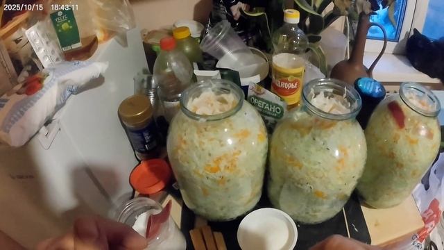 Быстрый способ засола капусты.