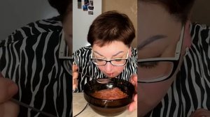 Перед ужином Борщиком перекусить🤭Самое -то😉/Мукбанг