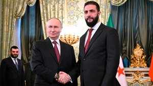 Владимир Путин и президент Сирии Ахмед Шараа провели переговоры в Кремле