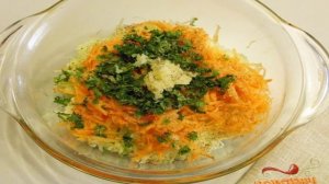 Оладьи из кабачков и моркови