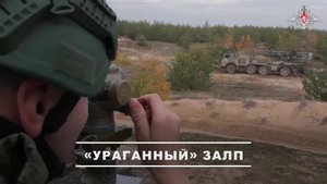 💥 Расчеты РСЗО «Ураган» группировки войск «Запад» уничтожили бронетехнику и сорвали ротацию личн...