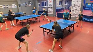 Iф. Виноградов/Шарый (1082) - Тартынский/Тартынская (711) Парный турнир 05.10 настольный теннис СПб