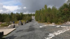 Мраморный карьер в горном парке Рускела Карелия 2025