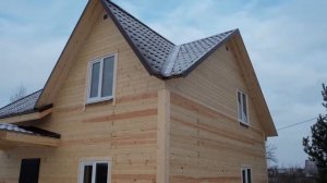 Дом из бруса проект Д-80-К.