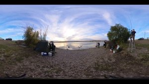 медвежка вываживание амура. Панорамное видео 360 градусов