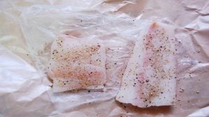 Палтус на сковороде