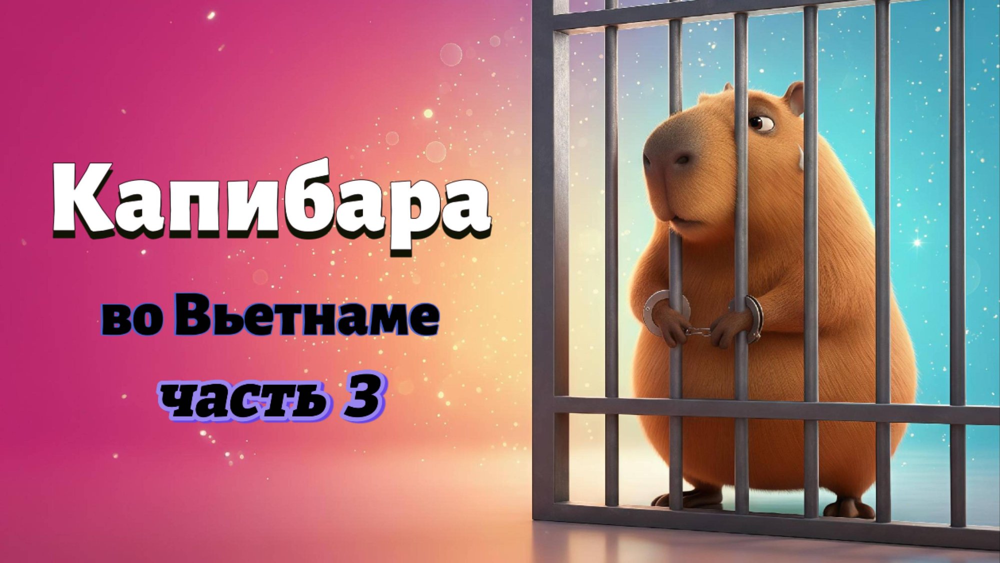 🛫 КАПИБАРА ЗА РЕШЁТКОЙ — БОЛЬШОЙ ПОБЕГ И СЕМЕЙНОЕ ПУТЕШЕСТВИЕ!