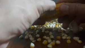 Чищу кукурузу 2