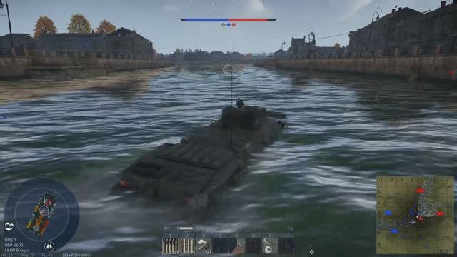 War Thunder Танковые реалистичные бои - Водяной снова в деле!