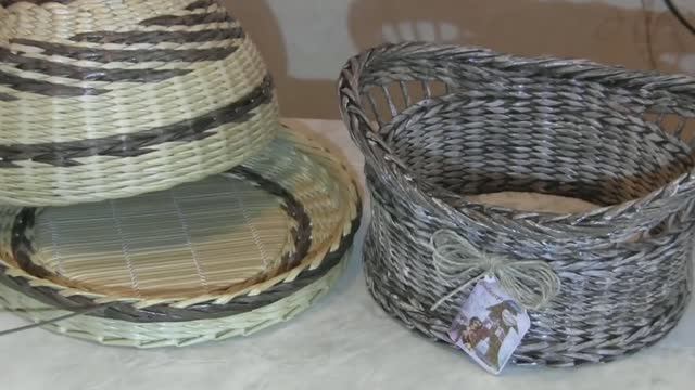 Загибка Ленивая косичка из газетных трубочек. Наталья Сорокина