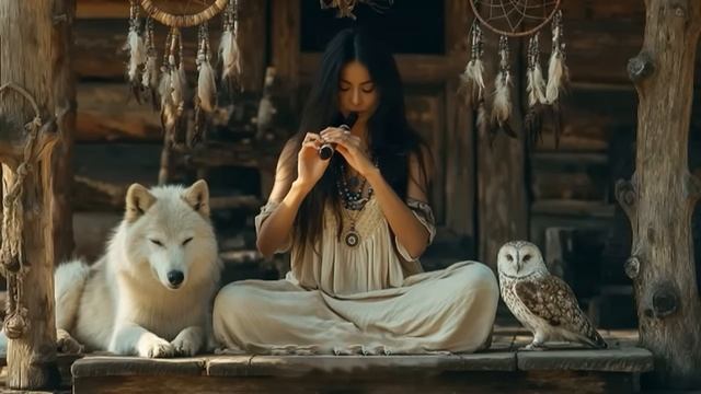 Тихое сердце - Исцеляющая индейская музыка, фоновая музыка для медитации и расслабления