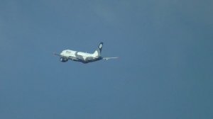 Споттинг из окна гостиницы возле аэропорта Владивостока