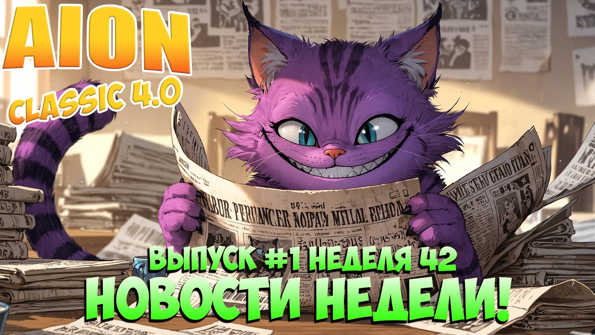 Новости недели! • Выпуск #1, неделя 42! • Aion Classic 4.0 смотреть онлайн