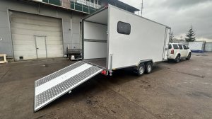 серия 4 прицеп легковой ЛУХАРИ для багги BRP Maverick MAX X RS Turbo RR