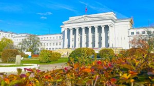 Walking in YEkaterinburg. Прогулка вокруг УрФУ им. Ельцина |4K| (October 5, 2025)