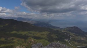 Парагильмен. Часть 7: все 360 градусов шикарных видов на горы и крымское побережье с вершины