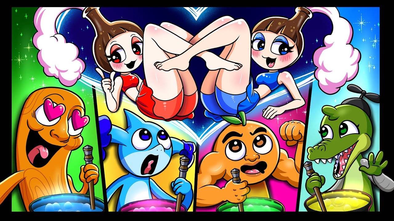 Брейноты заводят ЛЮБОВНИКОВ!💃💖/ Анимация Брейнота и Спрунки смотреть онлайн