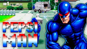 PEPSI MAN на PS1: Самый безумный супергерой нашего детства Часть 1